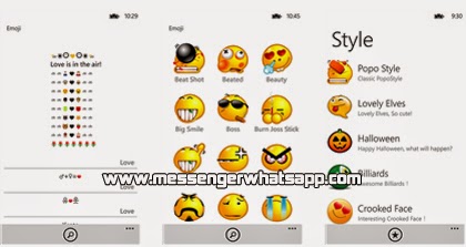 Descarga Emoji keys WhatsApp en tu teléfono móvil Windows Phone.