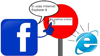 Usar Internet Explorer 6 en la web del 2012-15 sera cada vez mas peligroso.