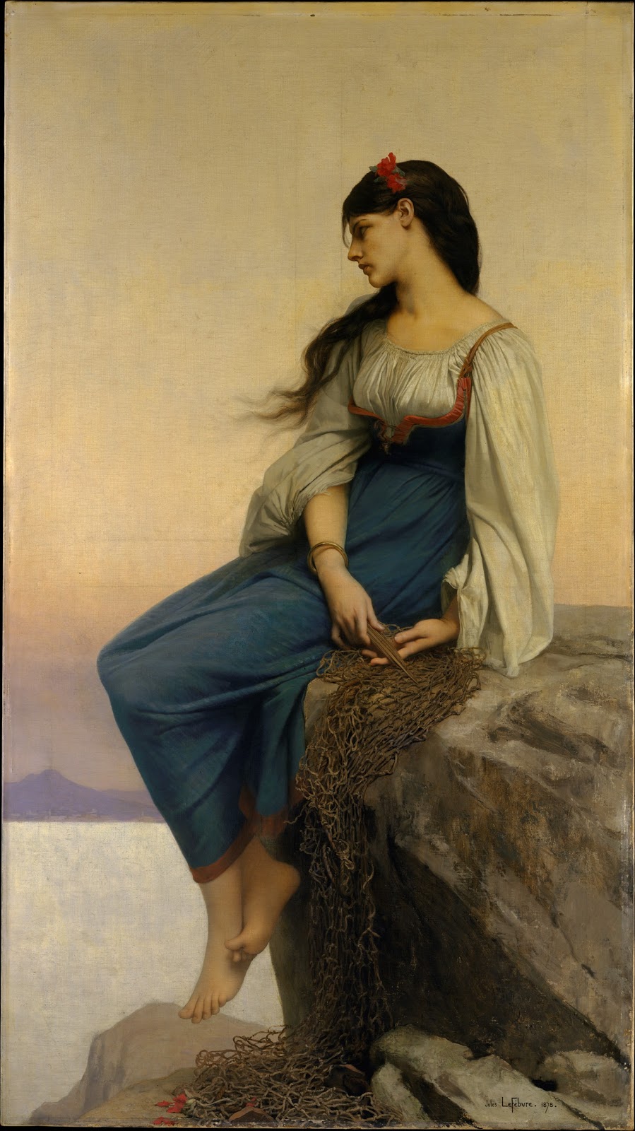 JulesJoseph Lefebvre Graziella, 1878 Fine Art Masters