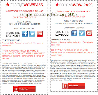 Discount coupons february 2017 Discount coupons february 2017