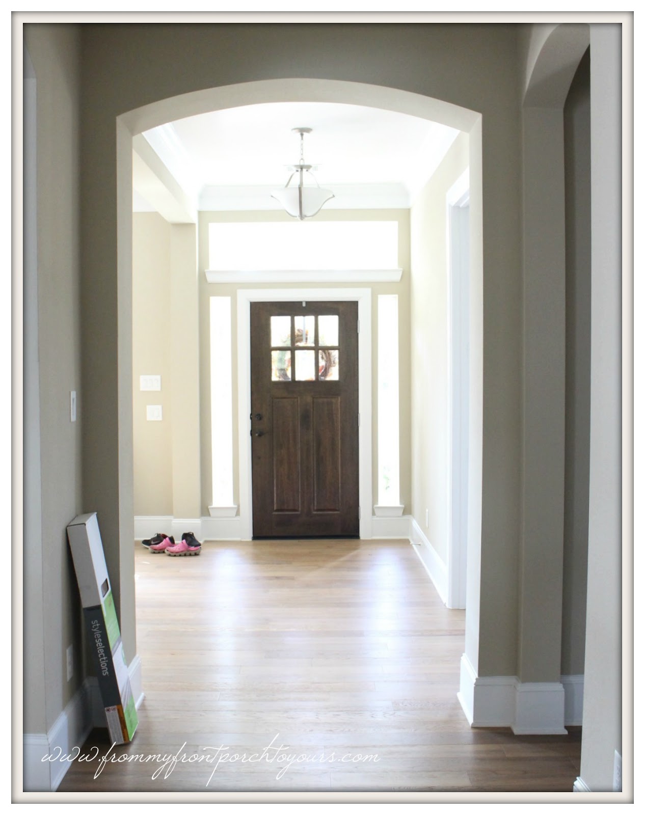 From My Front Porch To Yours Farmhouse Foyer & Big Plans