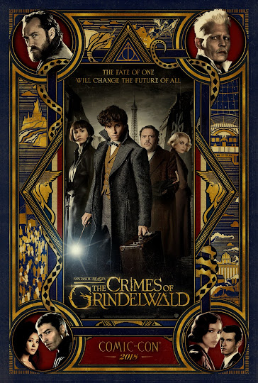 Animales Fantásticos: Los Crímenes de Grindelwald 1 fantastic beasts the crimes of grindelwald comiccon