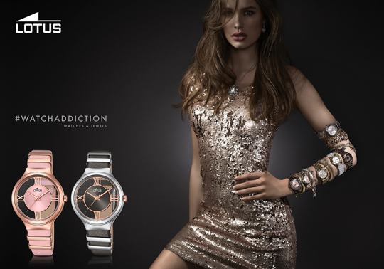Relojes transparentes de Lotus.