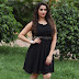 TV Anchor Manjusha Hot Legs Photos In Black Dress