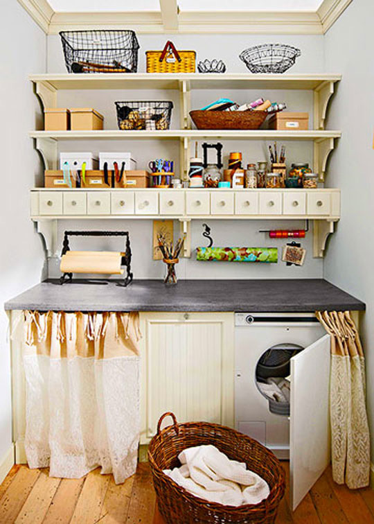 RE-invented style: RE-modeling: Laundry Closet & Kitchen Door