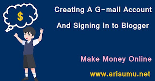 Creating A G-mail Account And Signing In To Blogger Beginners Blogger Tutorial