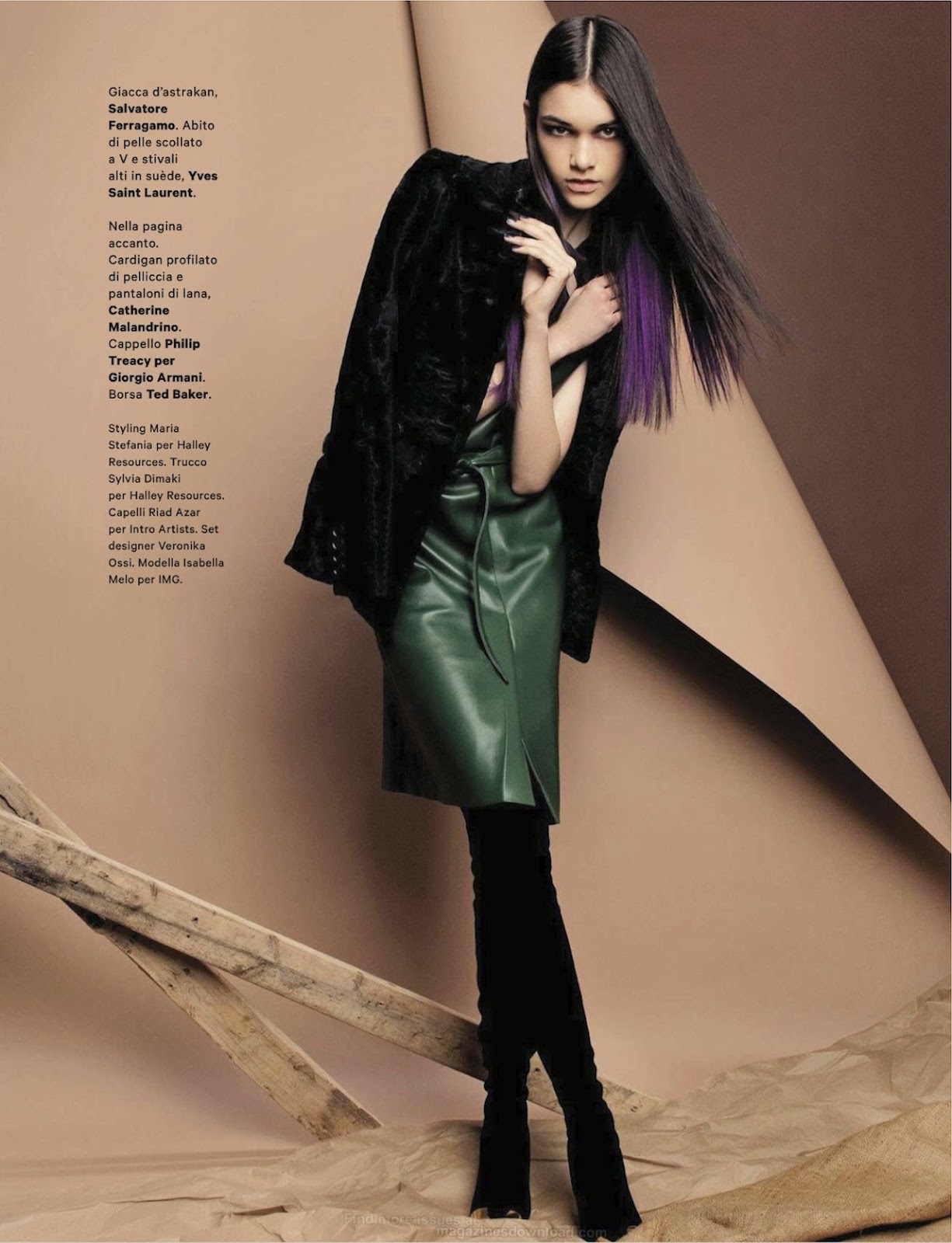 bloc notes: isabello melo by richard machado for amica august 2012 ...