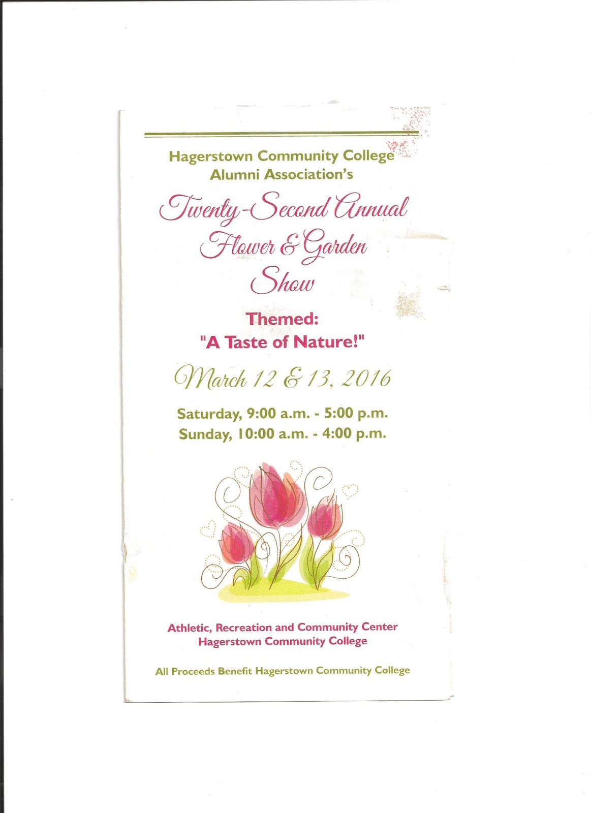 Groshs Lawn Service Flower Garden Show Hagerstown MD Washington County MD