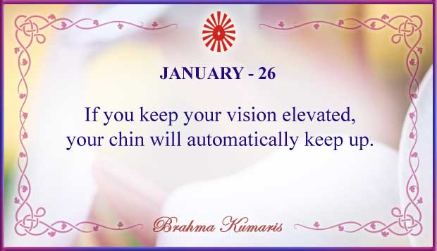 January 26 Thought For The Day January 26