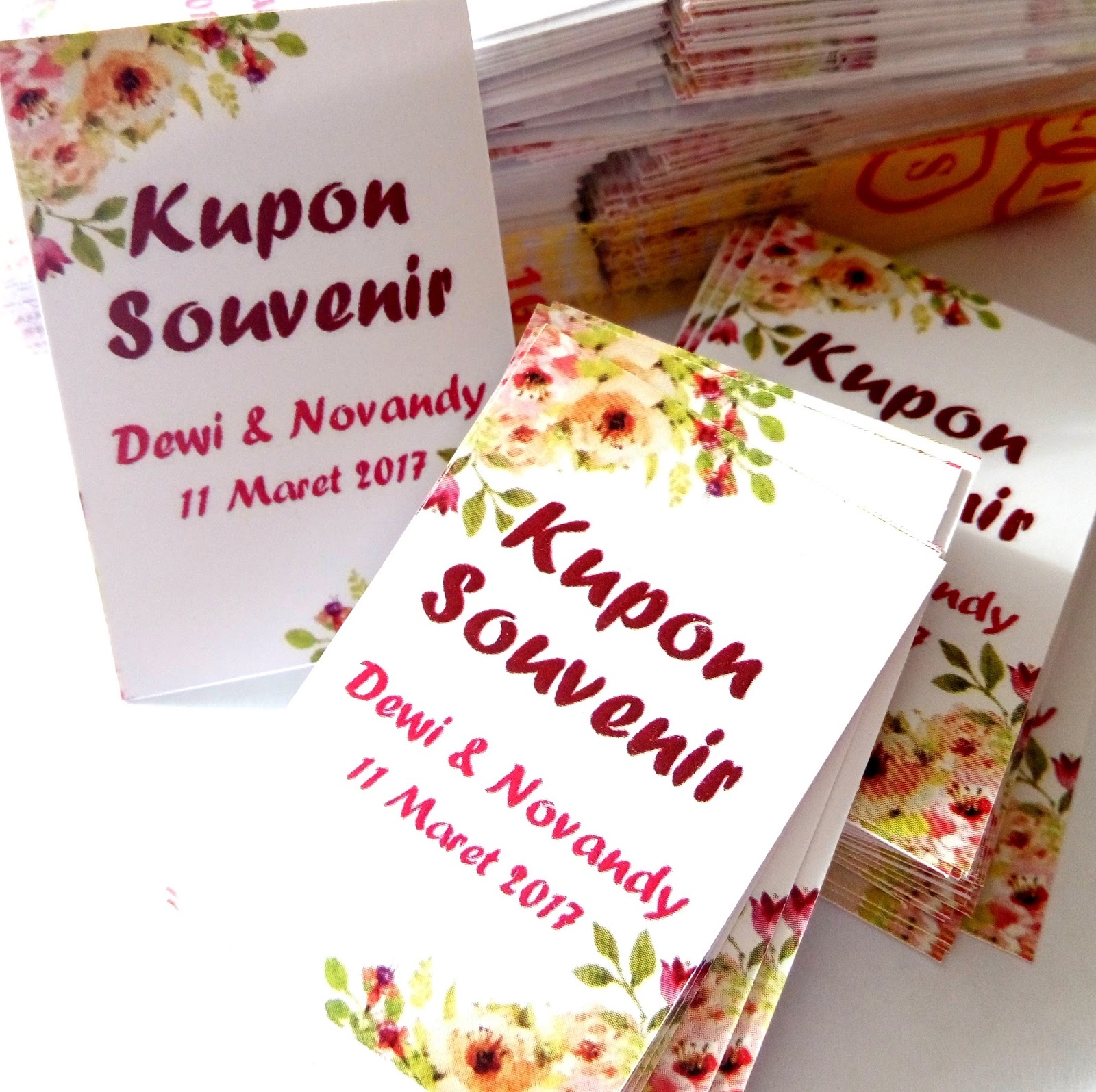 kupon souvenir kupon souvenir