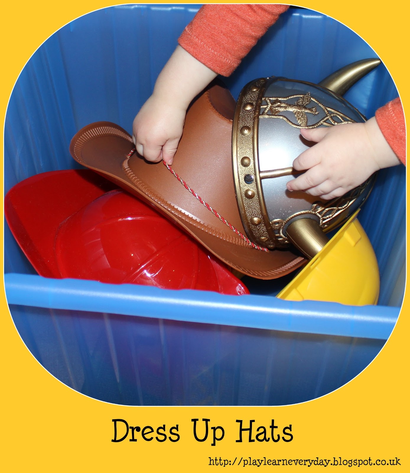 Dress Up Hats Play and Learn Every Day