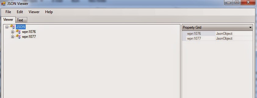 Tool untuk Membaca Json file atau Json data