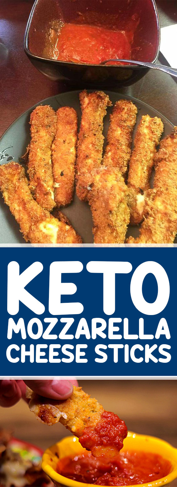 Keto Mozzarella Sticks (Ready in Less Than 30 Minutes) goodrecipes.co