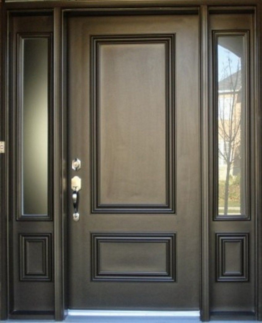 4 Kreasi Pintu Kupu Tarung Besar Kecil Tampak Minimalis | ModelRumahnya