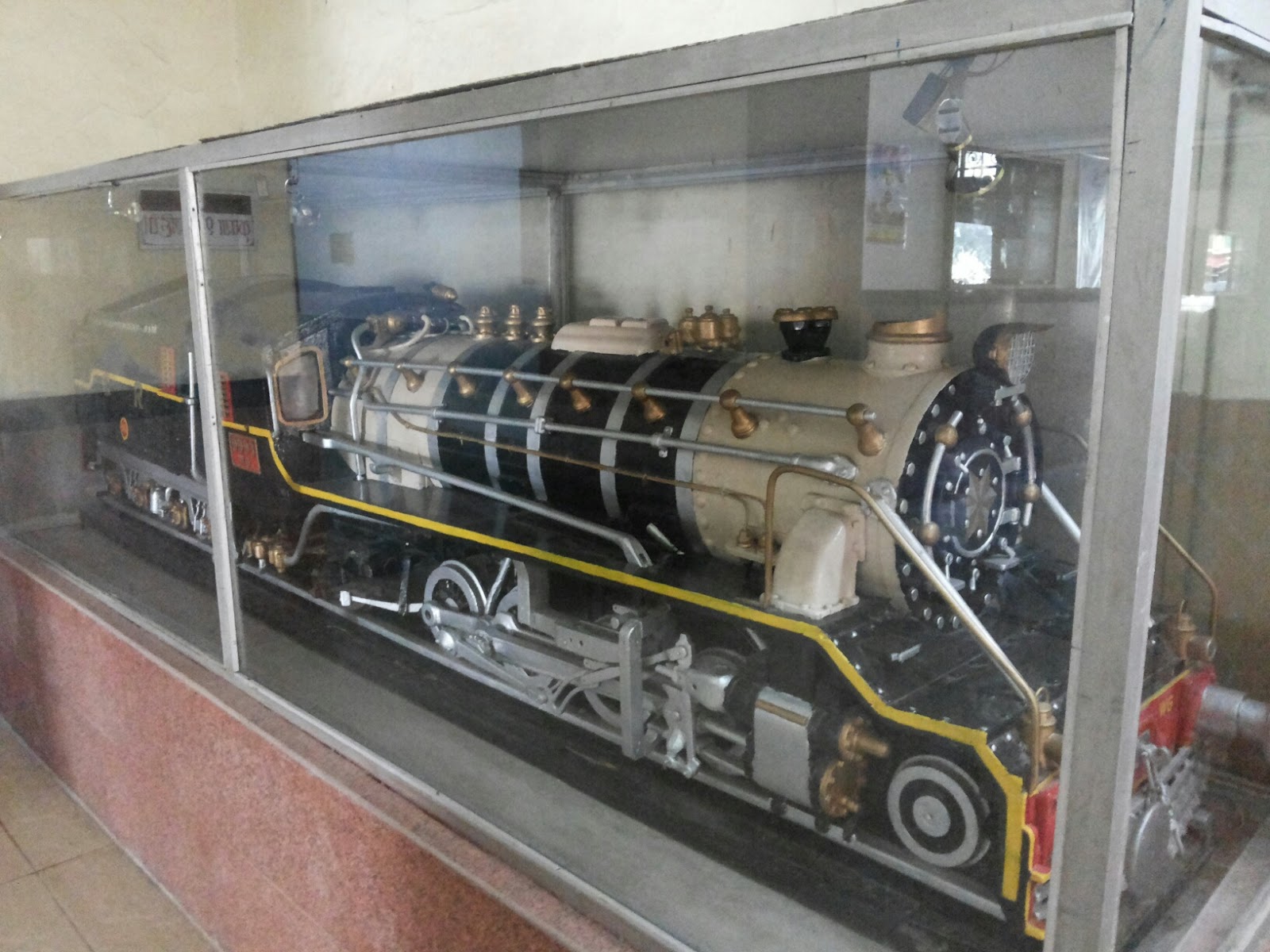 Indian Railways Model Steam Engine at Bhusawal Commercial Office