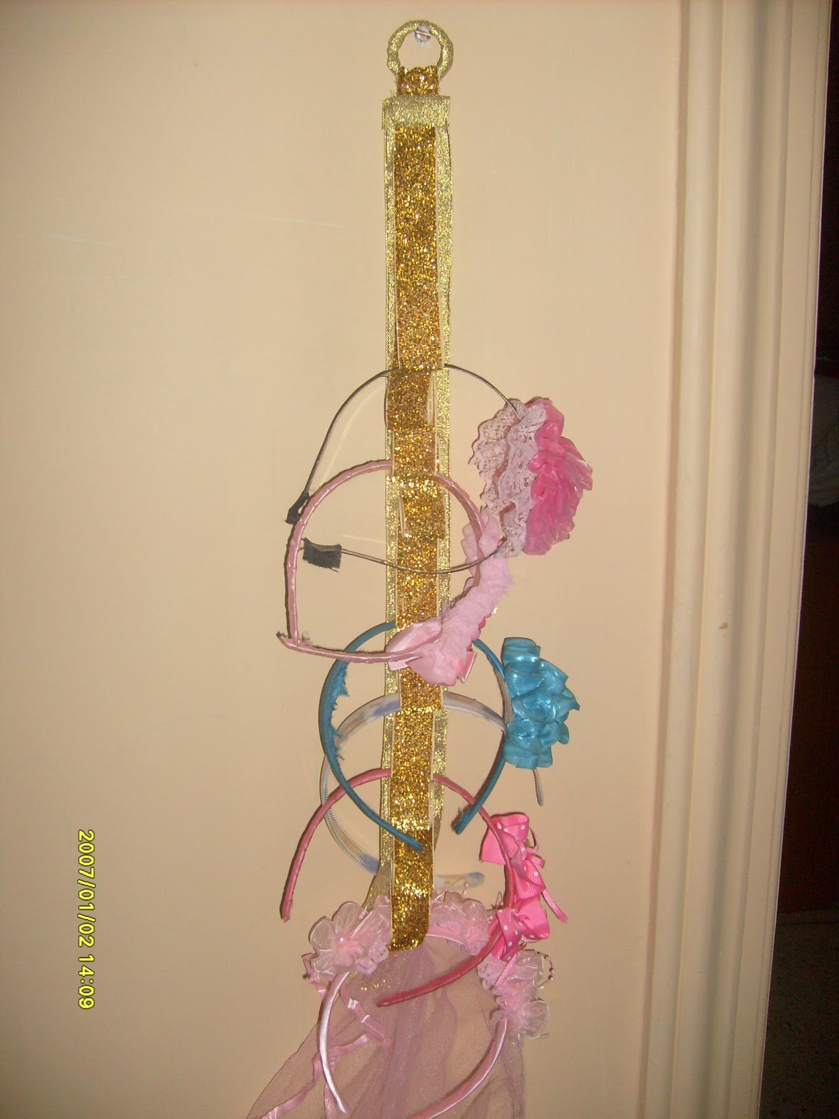 being creative always Hair clip and Hair band holder