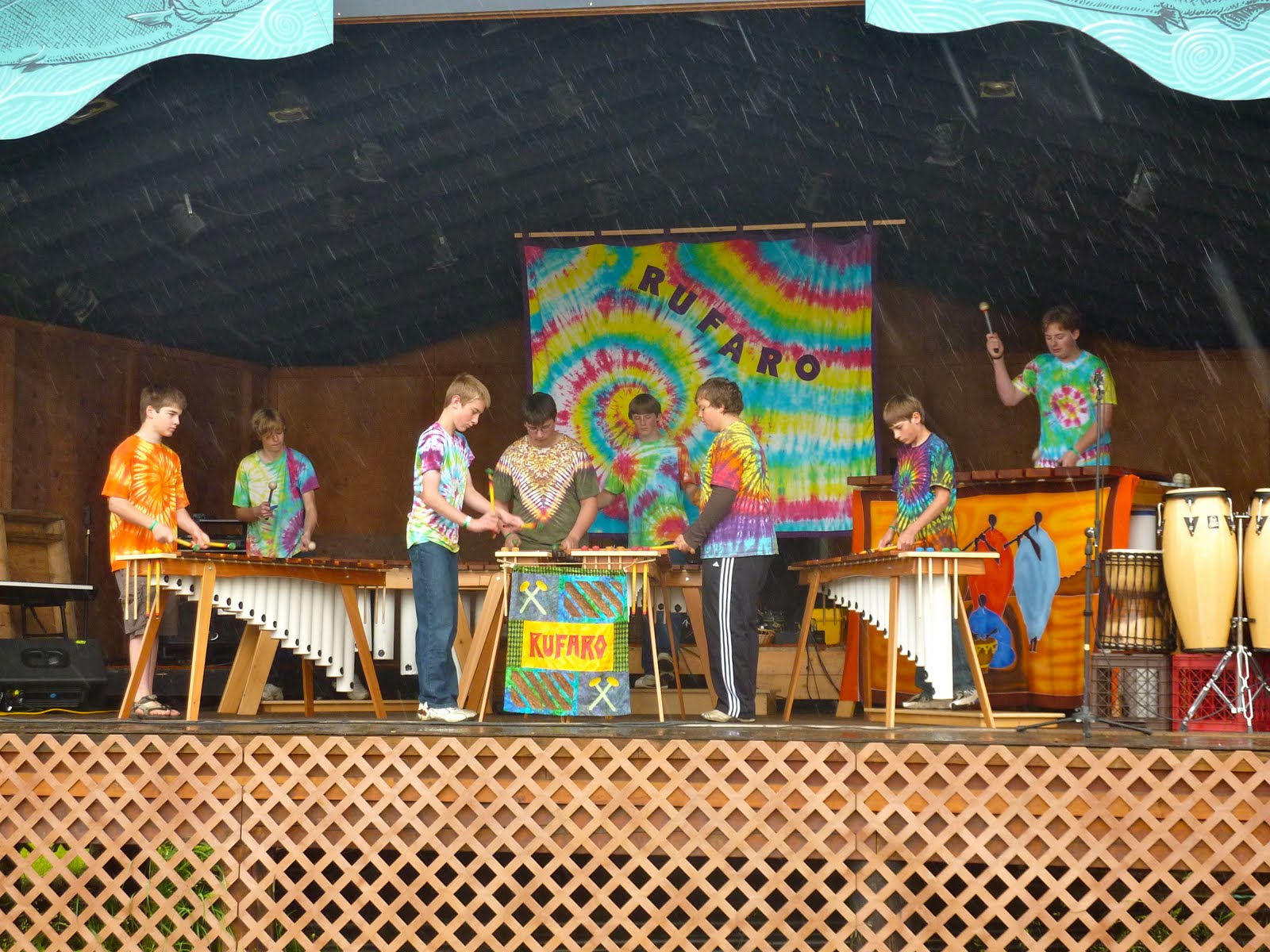 Marimbas at the Ninilchik Fair