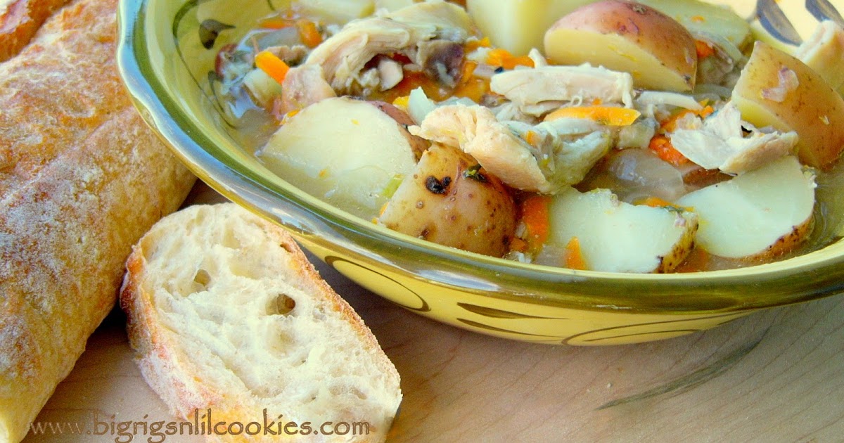 Big Rigs 'n Lil' Cookies Lemon Thyme Chicken Stew