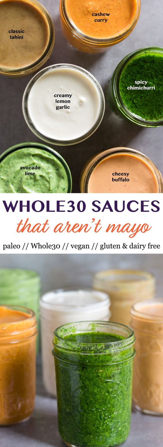 6 Whole30 Sauces that Aren't Mayo