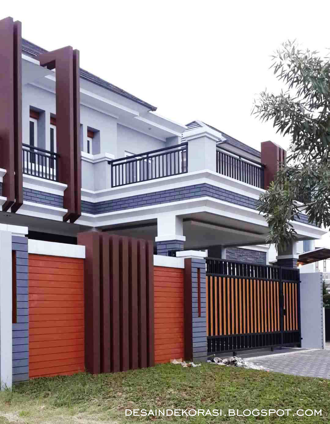 Aneka pagar  rumah minimalis dan rekomendasi gambar  