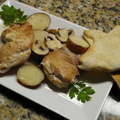 Lebanese-Style Chicken and Garlic