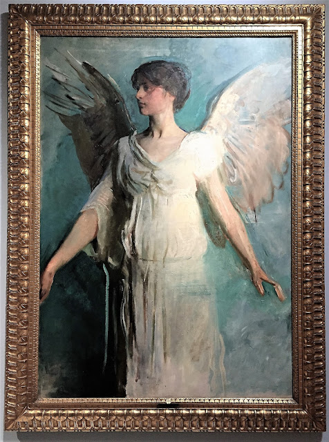 Milwaukee Art Museum: An Angel, by Abbott Handerson Thayer (1893)