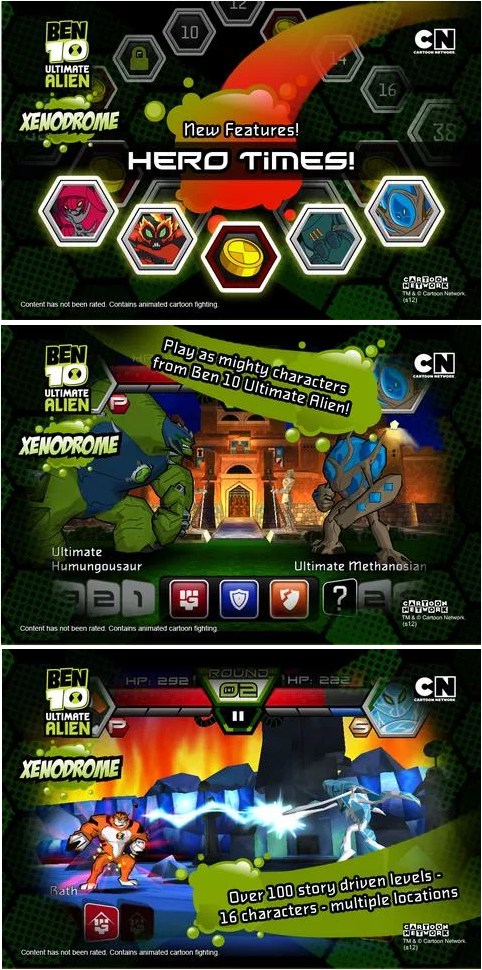 Ben 10 Xenodrome - Screenshots Ben 10 Xenodrome - Screenshots