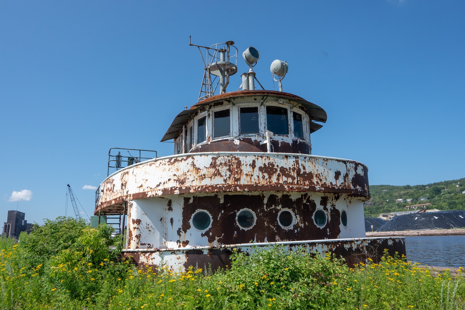 Duluth Harbor Cam Harbor History Irvin L. Clymer Pilothouse