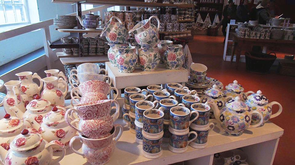 Emma Bridgewater factory tour Love, Emily Jayne