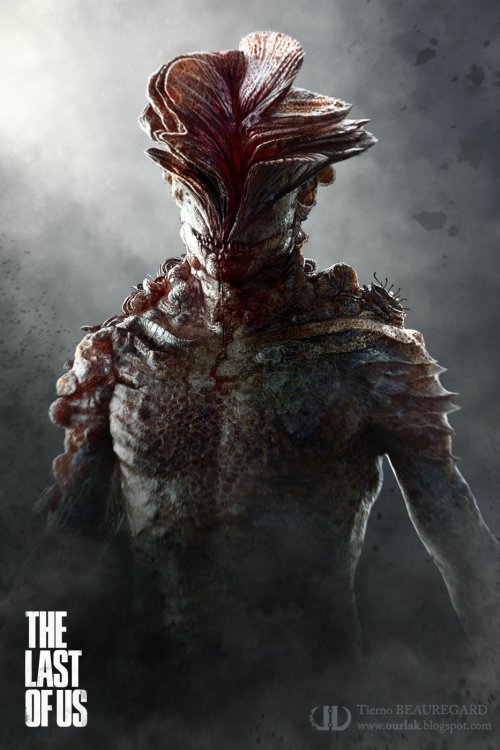 As ilustrações de personagens de ficção, fantasia e terror com traços realistas de Tierno Beauregard Tierno Beauregard artstation deviantart ilustrações ficção científica fantasia terror personagens realistas aliens robôs monstros criaturas