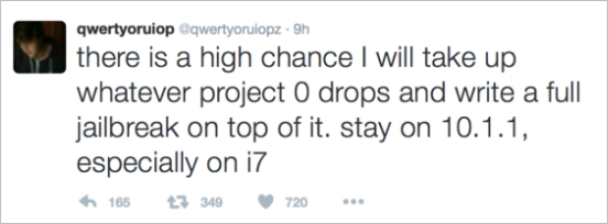 Luca Todesco has announced that he will likely release a jailbreak for iOS 10.1.1 very soon that will work on the iPhone 7. He has not mention whether a iOS 10.1.1 Jailbreak will be