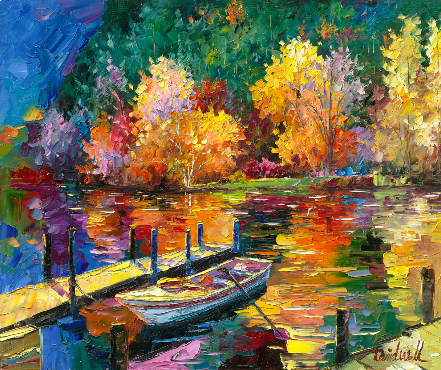 Daniel Wall, 1965 Romantic painter Tutt'Art Pittura * Scultura