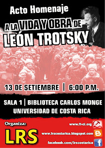 ACTO/HOMENAJE A LA VIDA Y OBRA DE LEÓN TROTSKY