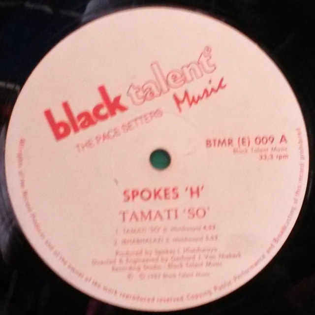 AfroSynth SPOKES 'H' Tamati 'So' (1987)