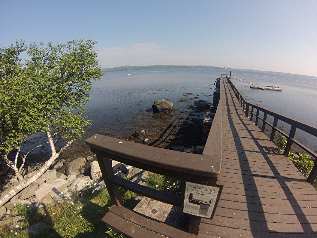 mainematters Fort Point State Park Pier..Picnicking and Fishing