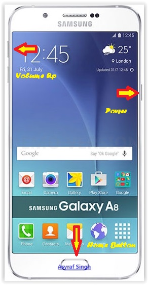 Getfood Guide Hard Reset Samsung Galaxy A8 A800f To Fix Error And Unresponsive Android System