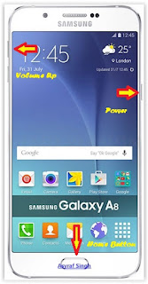 Hard Reset Samsung Galaxy A8 - A800F