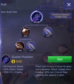 Build Kimmy Mobile Legends Terbaik dan Mematikan Build Kimmy Mobile Legends Terbaik dan Mematikan