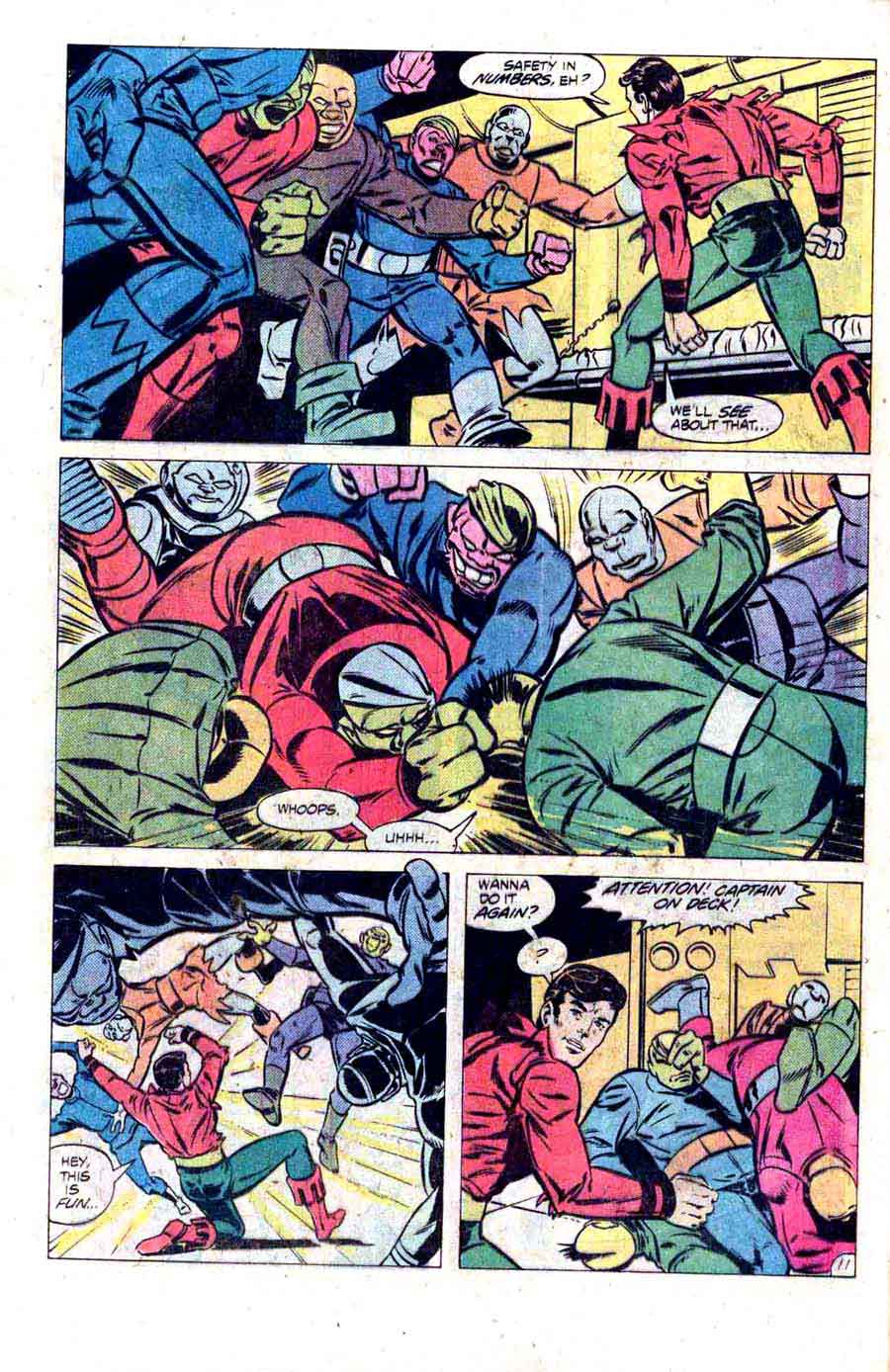 Legion of Super-Heroes v2 #274 - Steve Ditko dc 1980s comic book page art