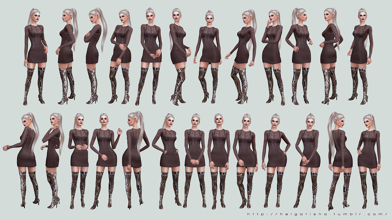 Sims 4 CC's The Best Poses by HelgaTisha