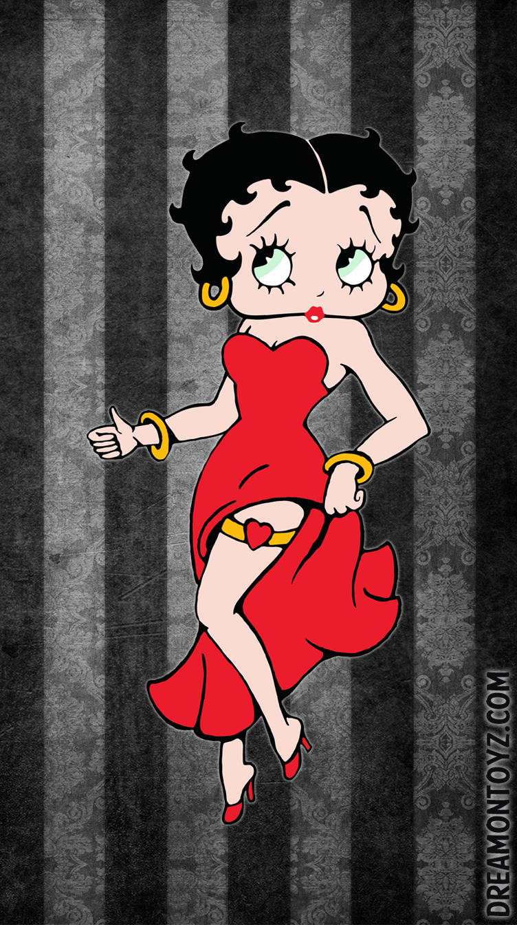Betty Boop Free Cell Mobile Phone Backgrounds and Wallpapers: Thumbs Up