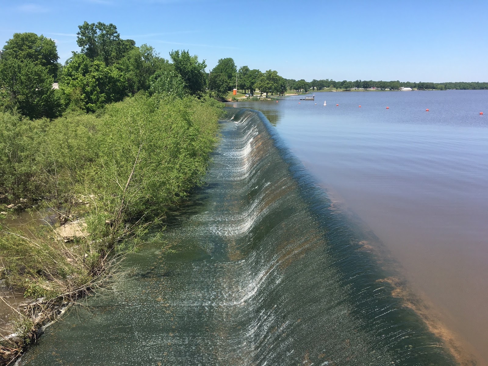 miles to go before I sleep.... Claremore Lake and new trailz (to us