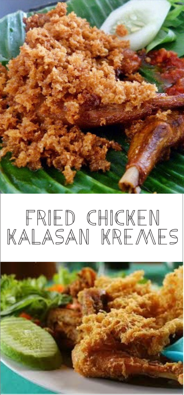 Fried Chicken Kalasan Kremes Floats CO