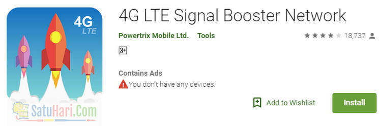 4G LTE Signal Booster Network - Aplikasi Penguat Sinyal Terbaik 3G dan 4G Tanpa Root