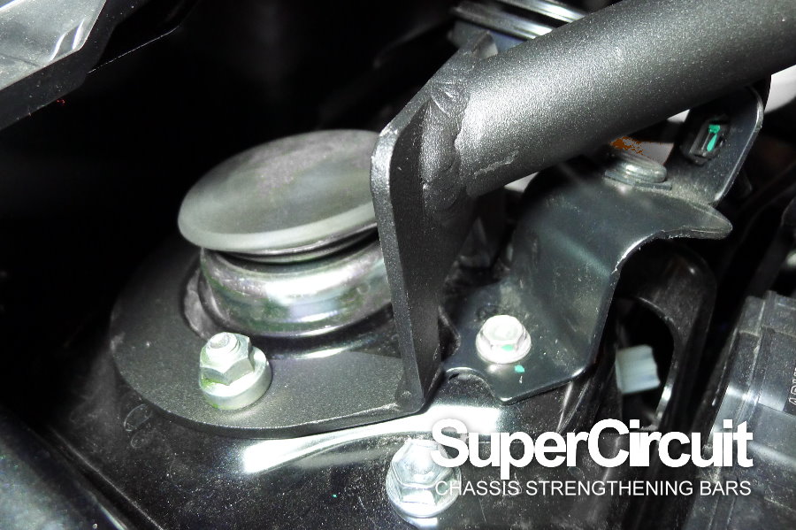 SUPERCIRCUIT CHASSIS STRENGTHENING BARS Perodua Bezza Front Strut Bar