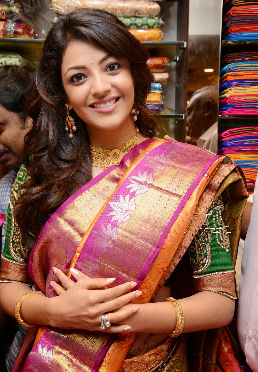 Kajal Agarwal beautiful pics, Kajal Agarwal at chennai shopping mall launch in hyderabad