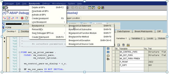SAP Notes: Basics of Debugging in SAP