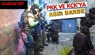 antepte pkk ve kckya darbe
