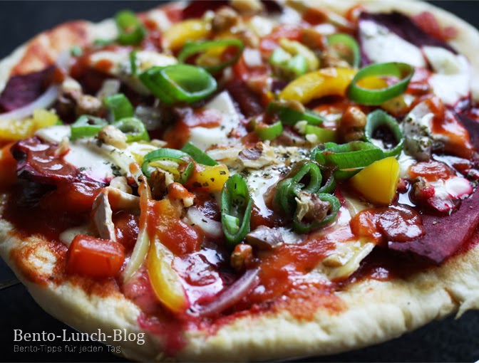 Bento Lunch Blog: Pizza backen ohne Backofen / Pizza aus der Pfanne