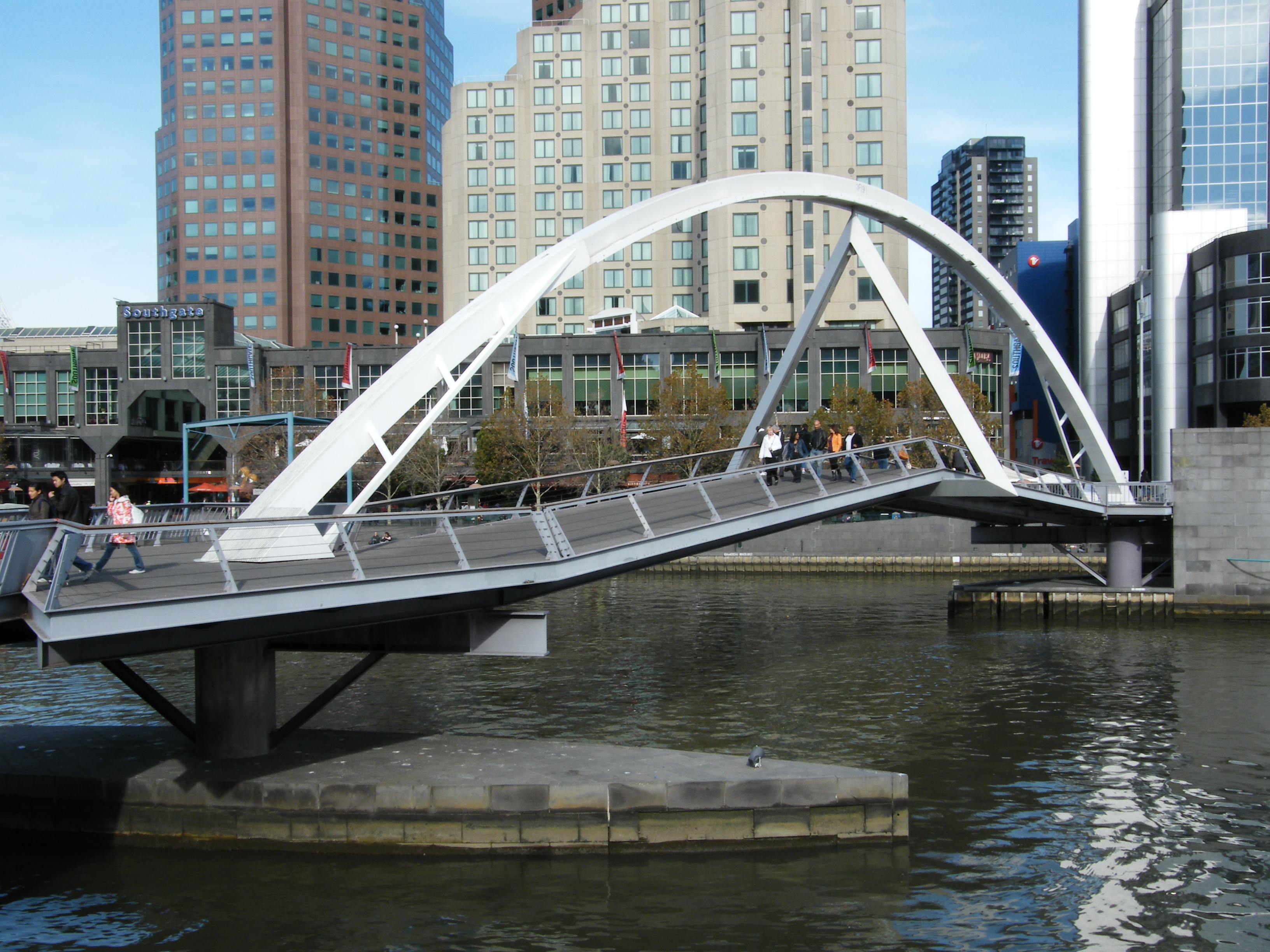 Длина пешеходного моста